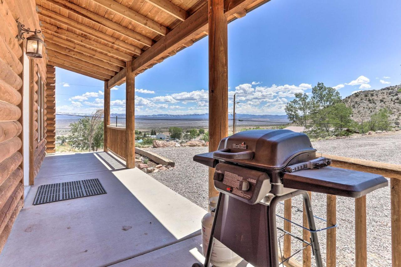Pioche Family Cabin With View - Walk To Main St! Eksteriør billede